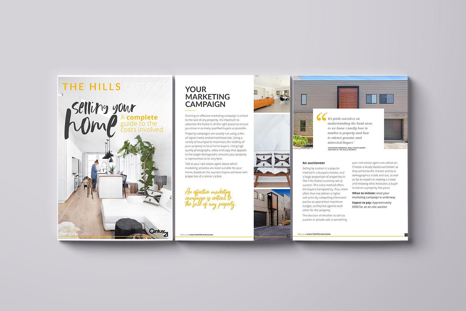 The Hills District – Century 21 Online Guide Design for Hoole.co